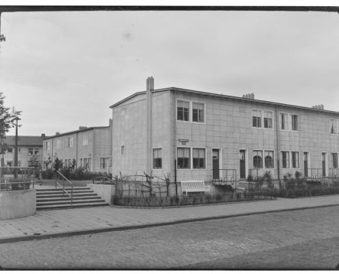 Abrikozenstraat 1954 Foto Dienst Volkshuisvesting Stadsarchief Amsterdam