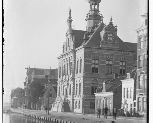 Gemeentehuis Nieuwer-Amstel 1892 Foto Jacob Olie Stadsarchief