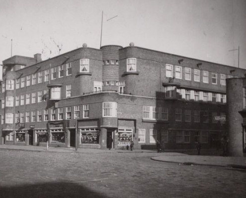 Hoofdweg hoek Willem Schoutenstraat (1930) Stadsarchief Amsterdam