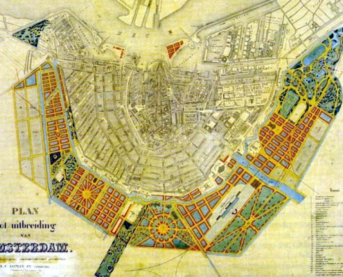 plan Niftrik 1867 Stadsarchief Amsterdam